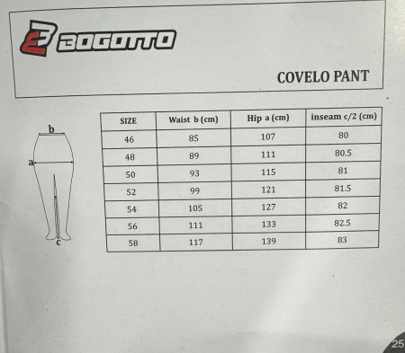 Pantaloni Textil Bogotto Covelo Waterproof Negru [3]