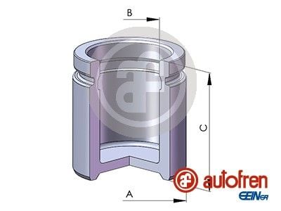Piese Moto - Pistonas Etrier Autofren Seinsa D02595