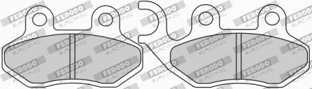 Piese Moto - PLACUTE FRANA FDB2190EF FERODO