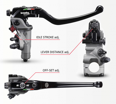 Pompa Frana BREMBO RACING 17RCS CORSACORTA [3]