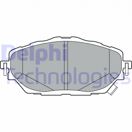 Piese Moto - Set placute frana LP3378 Delphi
