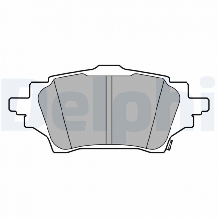 Piese Moto - Set placute frana LP3608 Delphi