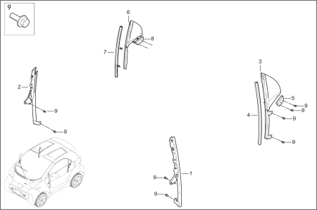Autovehicule electrice si Piese de schimb - SINA GEAM DREAPTA XEV YOYO
