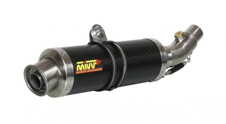Accesorii - Sistem de evacuare complet 2x1 MIVV GP Y.018.L2S Carbon d105