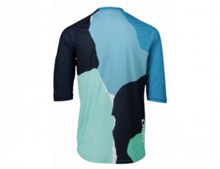 Tricou ciclism barbati 3/4 POC MTB Pure SS 2021, Bleu/Negru M [2]
