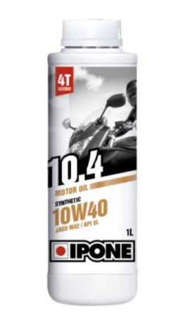 Piese Moto - Ulei Motor 10.4 Synthetic 10W40 IPONE 1L