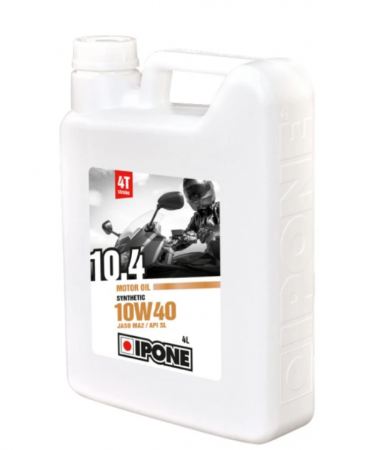 Piese Moto - Ulei Motor 10.4 Synthetic 10W40 IPONE 4L