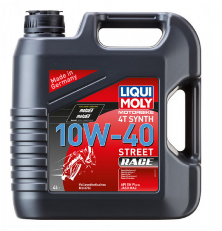 Piese Moto - Ulei Motor Liqui Moly Synth Street Race 4T 10W40, 4 litri