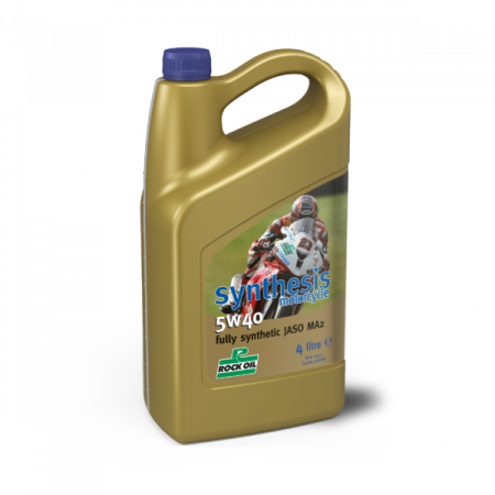 Piese Moto - ULEI MOTOR SYNTHESIS MOTORCYCLE 5W40 ROCK OIL - 4L