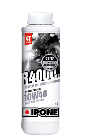 Piese Moto - Ulei Motor Synthetic Plus R4000RS 10W40 IPONE 1L