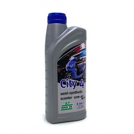 Ulei de motor - Ulei Rock Oil City 4 Semi Synthetic 10W40 pentru Motoare 4 Timpi