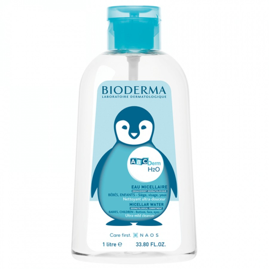 Apa micelara ABCDerm H2O, 1000 ml, Bioderma [1]