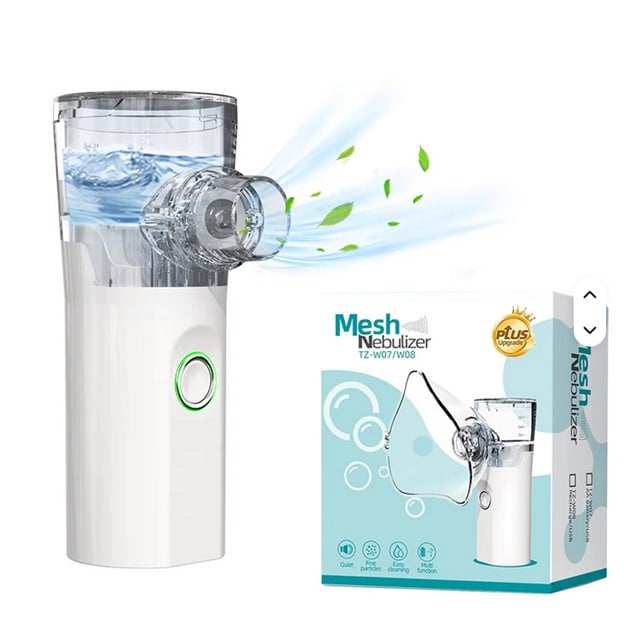 Aparat aerosoli portabil, 2 moduri de pulverizare, pentru copii si adulti [5]