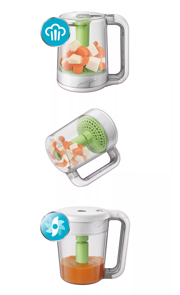 Aparat de gatit cu abur si blender 2 în 1, Philips Avent [2]