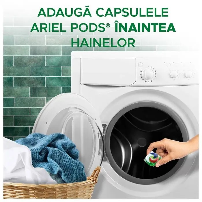 ARIEL All in One Pods + Extra Clean Power, detergent automat de rufe, capsule, 29 buc [6]