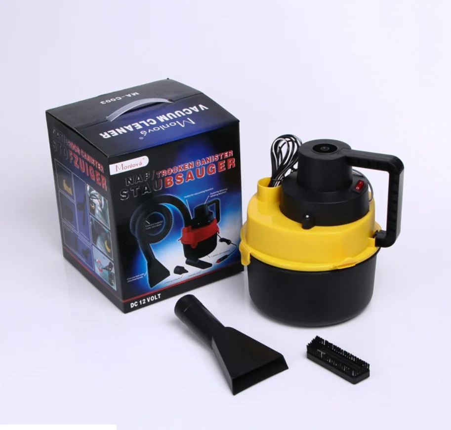 Aspirator Auto Portabil Umed-Uscat Turbo - Putere Mare de Absorbtie, Accesorii Multiple [8]