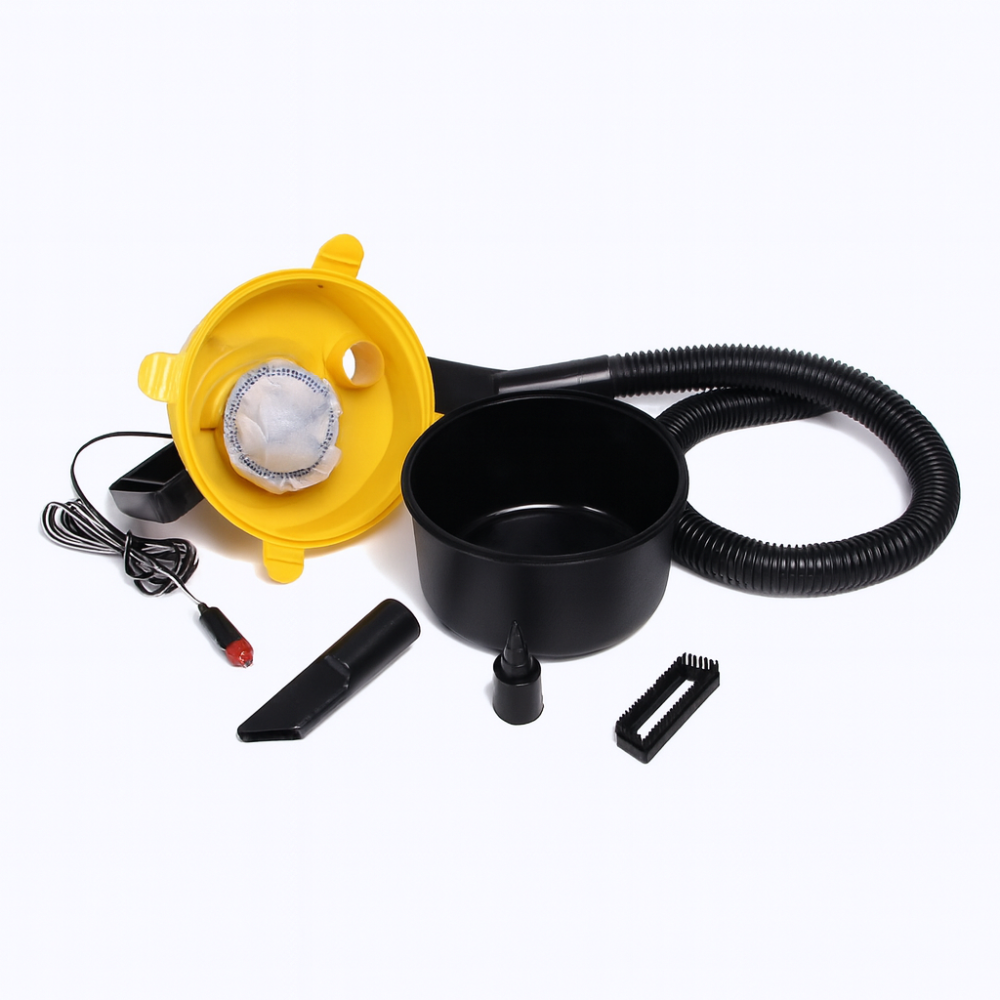 Aspirator Auto Portabil Umed-Uscat Turbo - Putere Mare de Absorbtie, Accesorii Multiple [2]