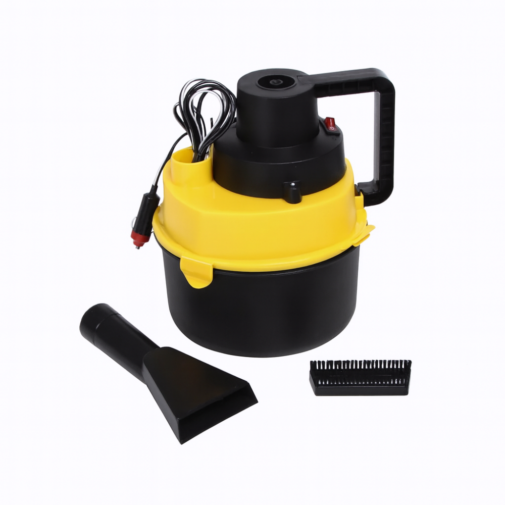 Aspirator Auto Portabil Umed-Uscat Turbo - Putere Mare de Absorbtie, Accesorii Multiple [3]