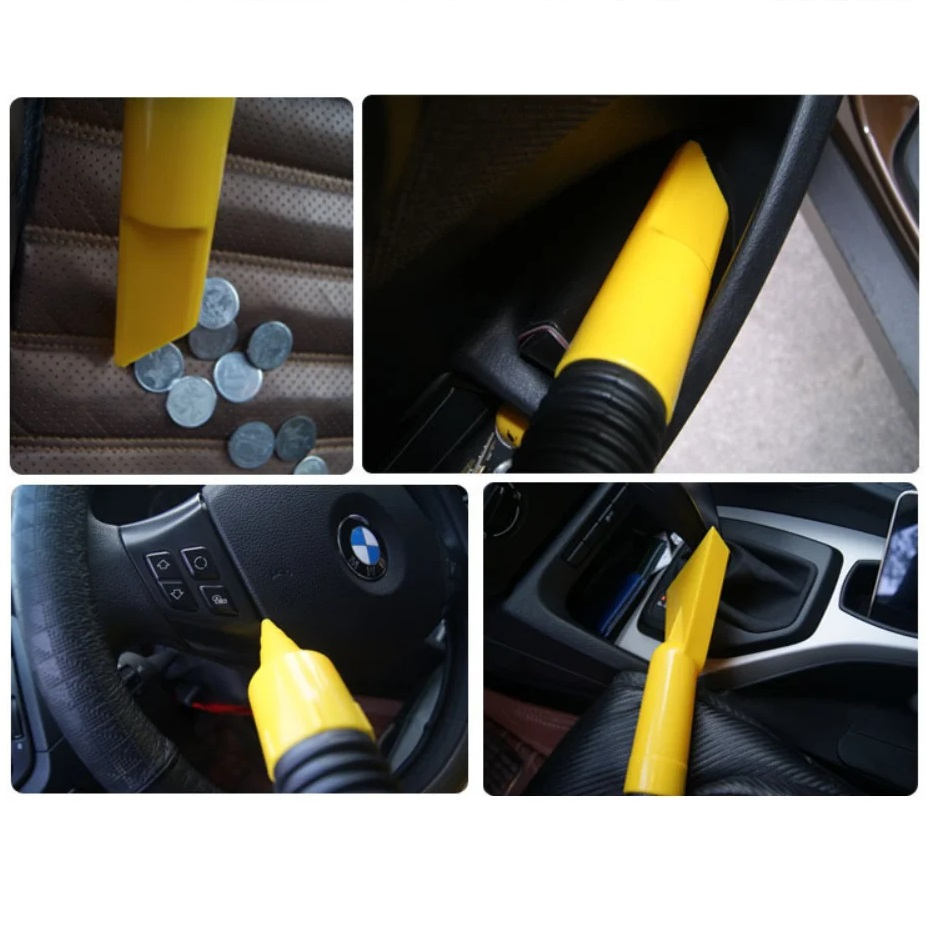 Aspirator Auto Portabil Umed-Uscat Turbo - Putere Mare de Absorbtie, Accesorii Multiple [6]