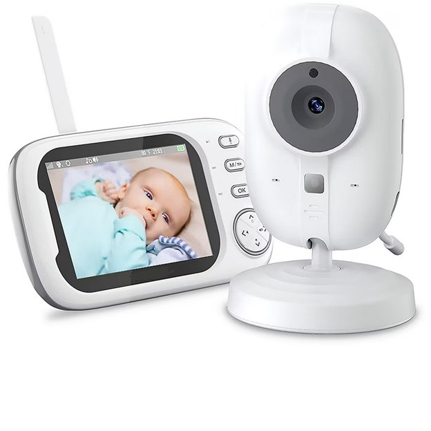 Baby Monitor Audio ABM600 – Video bebelusi , Wireless, Ecran 3.5’’ LCD, Night Vision, Senzor Temperatura, VOX [2]