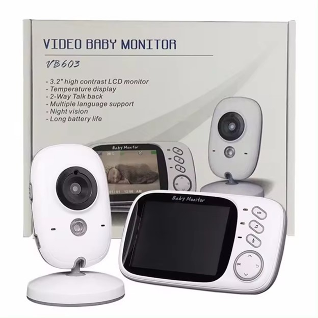 Baby Monitor VB603 Audio – Video, Wireless, Ecran 3.2 Inch LCD, Night Vision, Senzor Temperatura, Talk-back, Cantece de Leagan [8]