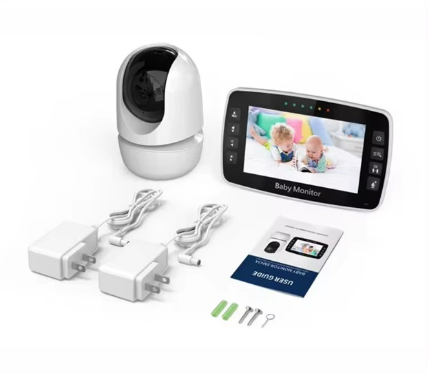 Baby Monitor Audio SM43A – Video, Wireless, Ecran 4.3 Inch LCD, Night Vision, Senzor Temperatura, Talk-back, Cantece de Leagan [5]