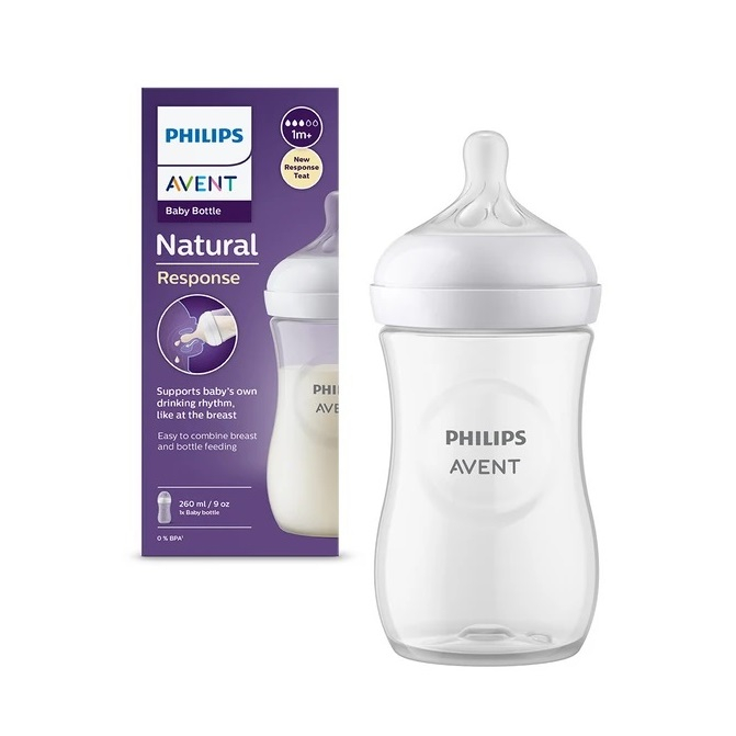 Biberon Natural Response, 1 luna +, 260 ml, SCY903/01, Philips Avent [1]