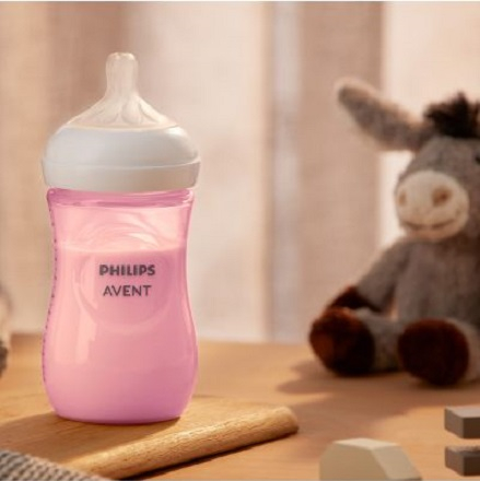 Biberon Natural Response, 1 luna +, 260 ml, Roz, SCY903/11, Philips Avent [3]