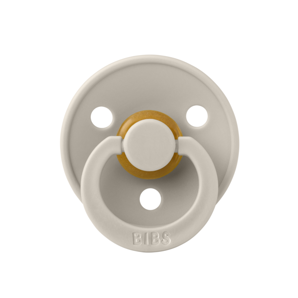 BIBS - Suzeta Colour Latex, tetina simetrica, 6 luni +-Sand [1]