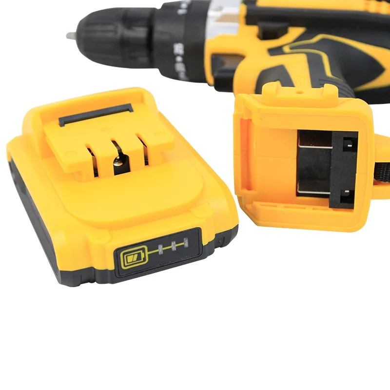 Bormasina Electrica cu Acumulator 21V + Set Profesional de Scule - 2 Baterii Incluse [3]