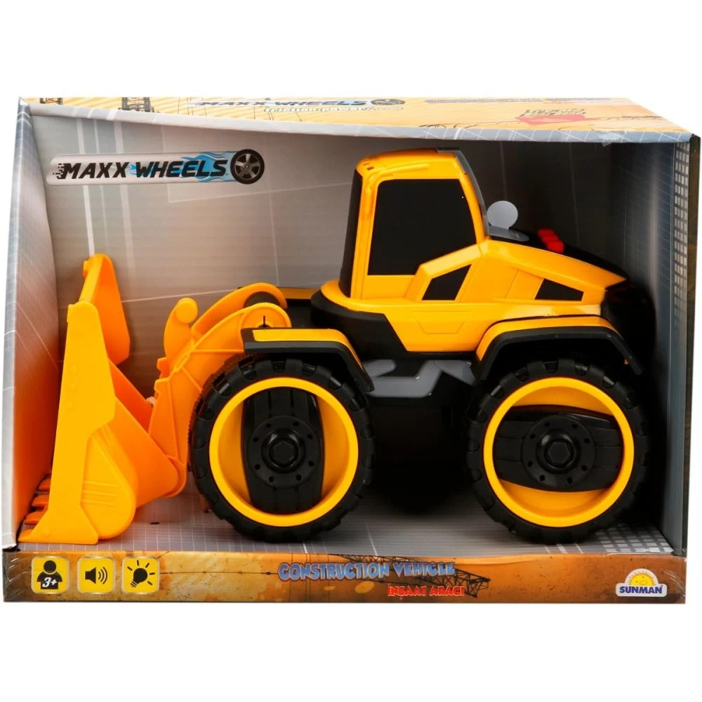 Buldozer cu lumini si sunete, Maxx Wheels [1]
