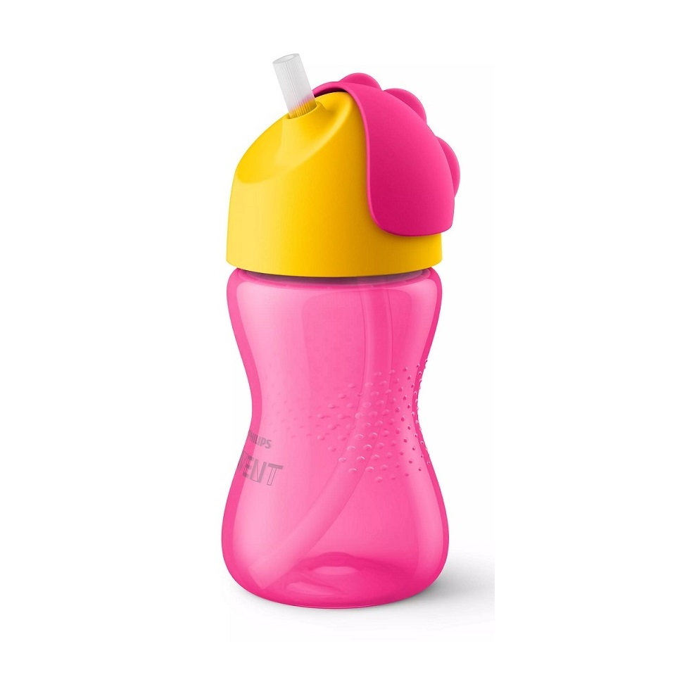 Cana cu pai, +12 luni, 300 ml, Roz, SCF798/02, Philips Avent [1]