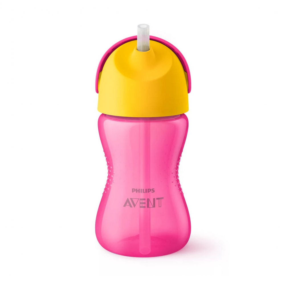 Cana cu pai, +12 luni, 300 ml, Roz, SCF798/02, Philips Avent [2]