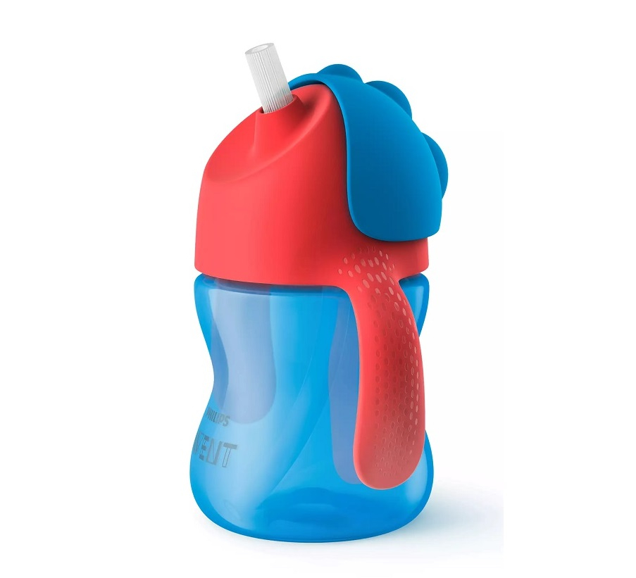 Cana cu pai, +9 luni, 200 ml, Albastru, SCF796/01, Philips Avent [1]