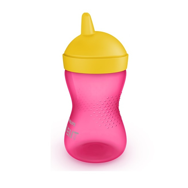 Cana cu tetina de formare dura, +18 luni, 300 ml, Roz, SCF804/04, Philips Avent [2]