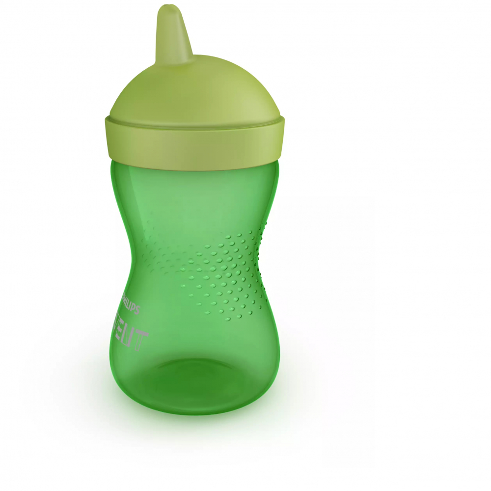 Cana cu tetina de formare dura, +18 luni, 300 ml, Verde, SCF804/03, Philips Avent [4]