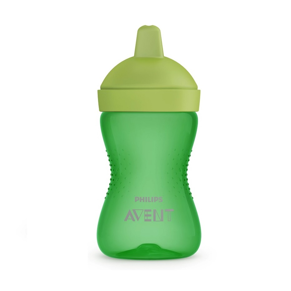 Cana cu tetina de formare dura, +18 luni, 300 ml, Verde, SCF804/03, Philips Avent [1]