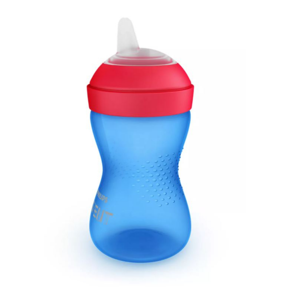 Cana cu tetina de formare moale, +9 luni, 300 ml, Albastru, SCF802/01, Philips Avent [2]