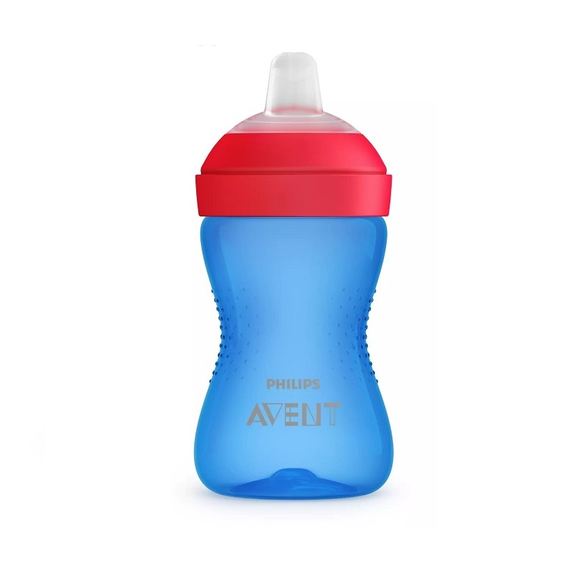 Cana cu tetina de formare moale, +9 luni, 300 ml, Albastru, SCF802/01, Philips Avent [1]