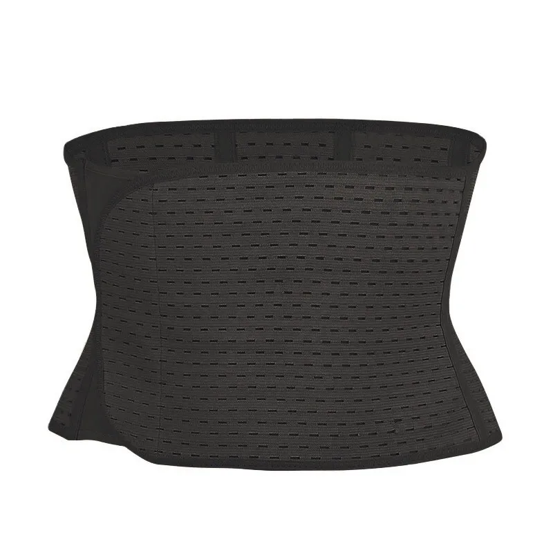 Centura abdominala postnatala, respirabila, ajustabila, Negru, Marime S [3]