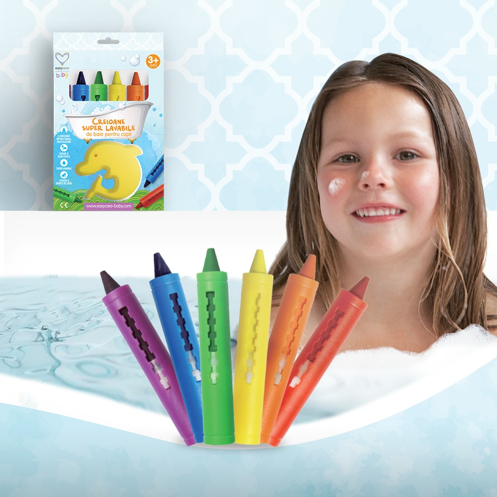 Creioane de baie super lavabile EASYCARE BABY 6 buc [4]