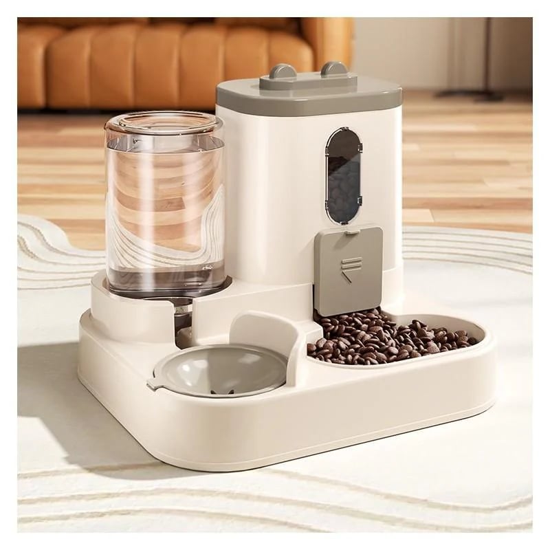 Dispenser 2-in-1 automat pentru hrana si apa - realimentare automata, pisici si caini [3]