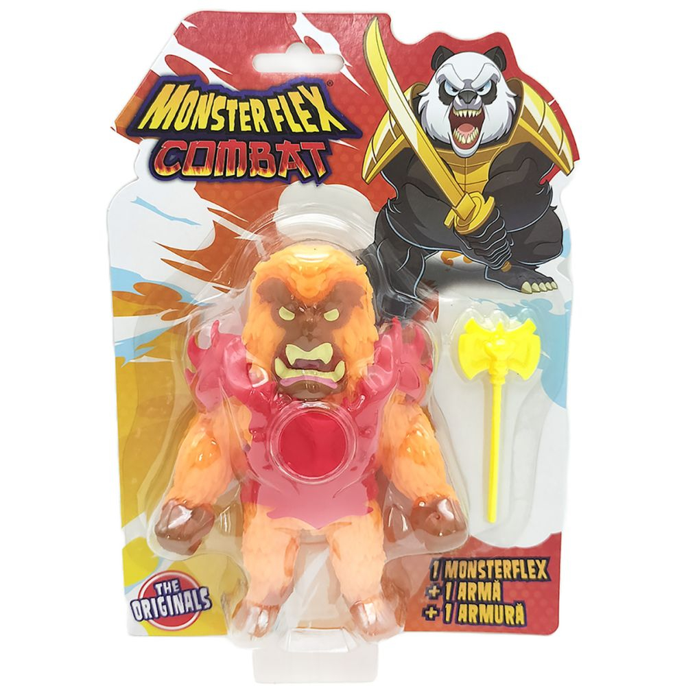 Figurina Monster Flex Combat, Monstrulet care se intinde, Fire Beast [1]