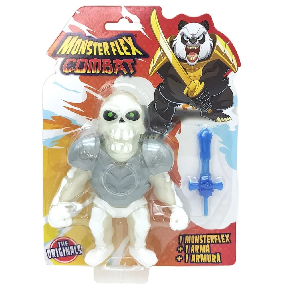 Figurina Monster Flex Combat, Monstrulet care se intinde, Knight Skeleton - Monster Flex [1]