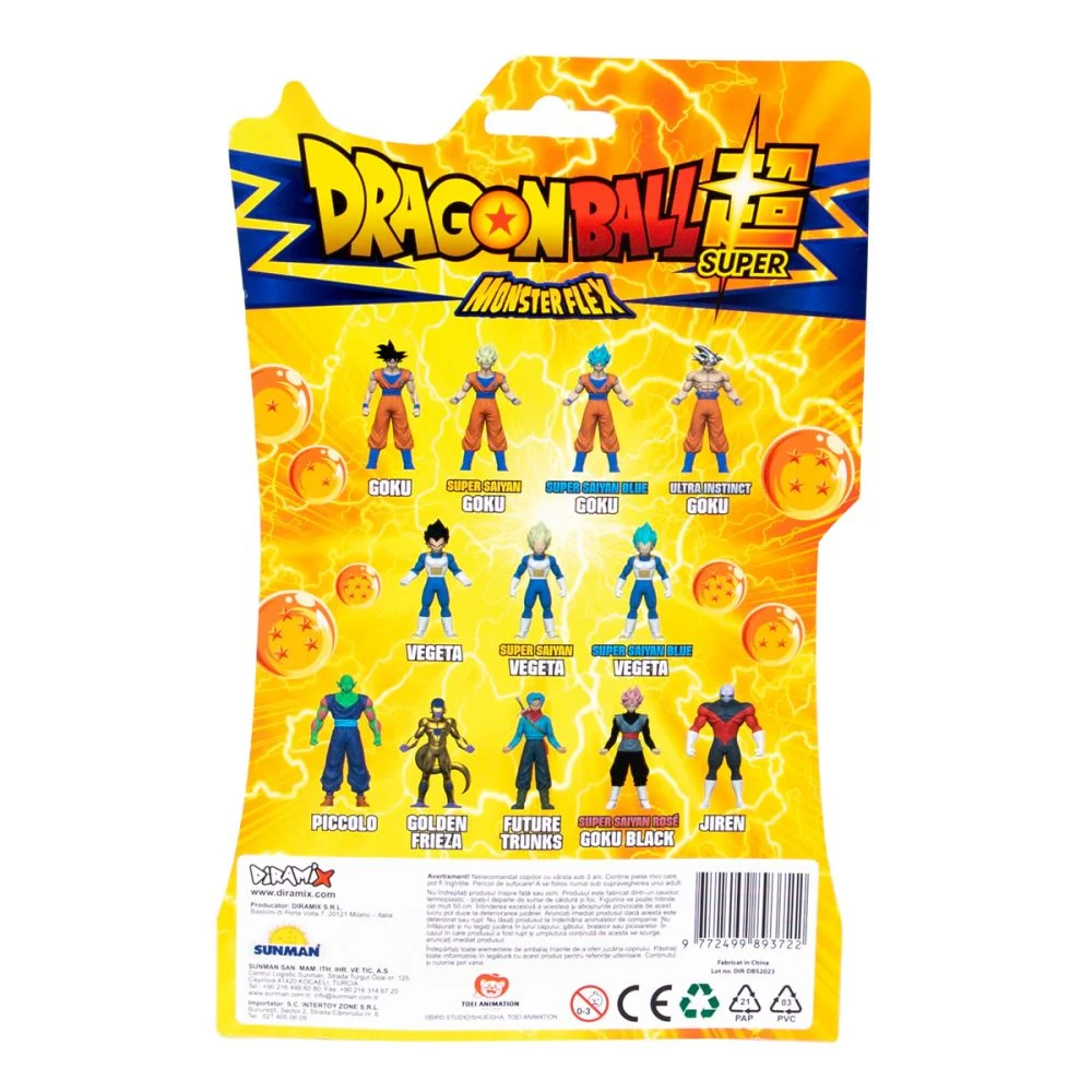 Figurina Monster Flex Dragon Ball Z, Super flexibil, Jiren [4]