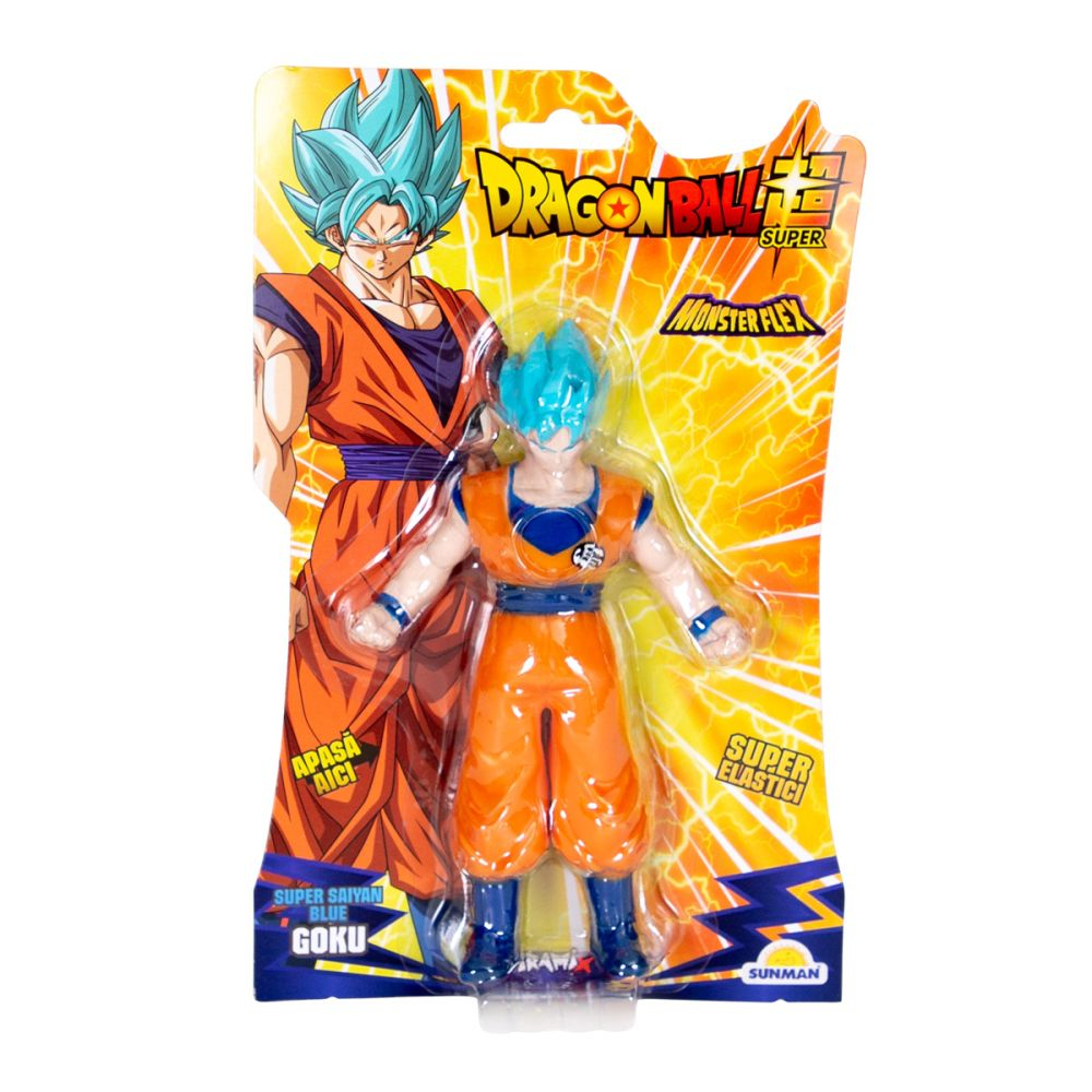 Figurina Monster Flex Dragon Ball Z, Super flexibil, Super Sayan Blue Goku [1]