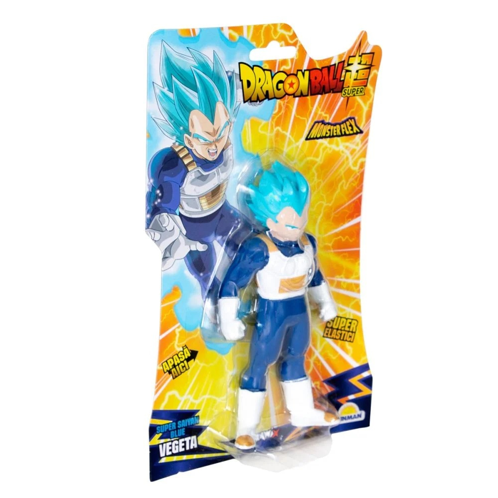 Figurina Monster Flex Dragon Ball Z, Super flexibil, Super Sayan Blue Vegeta [4]