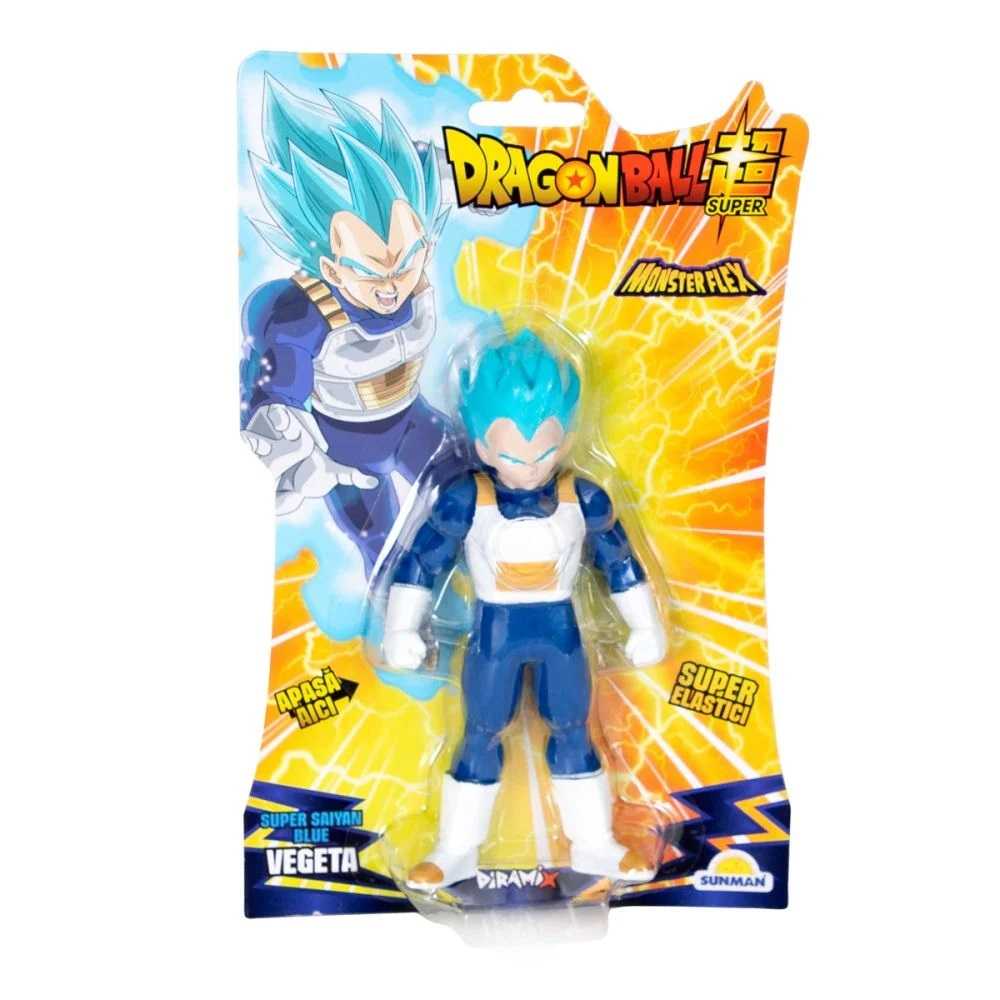 Figurina Monster Flex Dragon Ball Z, Super flexibil, Super Sayan Blue Vegeta [1]