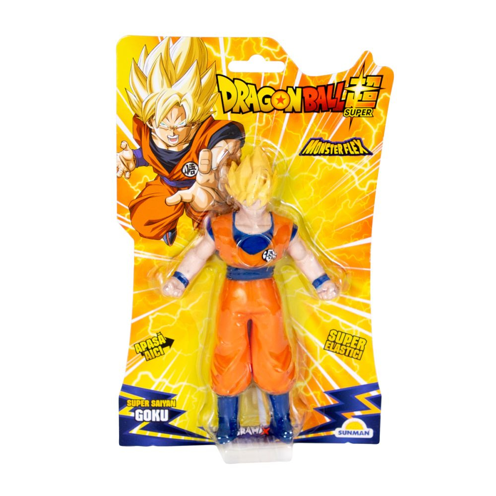 Figurina Monster Flex Dragon Ball Z, Super flexibil, Super Sayan Goku [1]