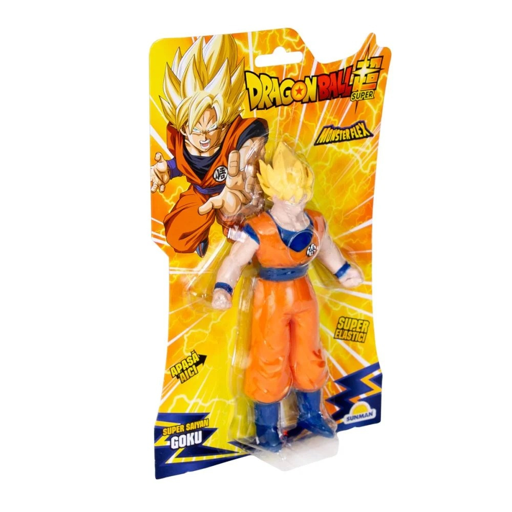 Figurina Monster Flex Dragon Ball Z, Super flexibil, Super Sayan Goku [2]